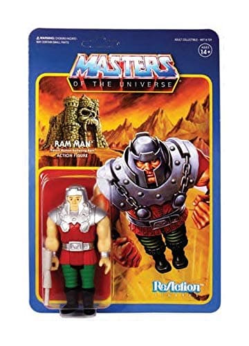 Image of SUPER7 Masters of the Universe ReAction Action Figure Wave 4 Ram Man 10 cm
