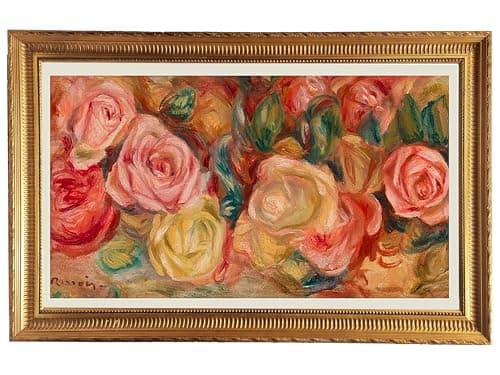 Image of Wood Customized Bezel/TV Frame Compatible with Samsung The Frame TV 2021 to 2025 models (50")