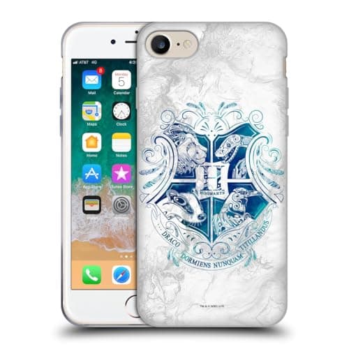 Image of Head Case Designs Officially Licensed Harry Potter Hogwarts Aguamenti Deathly Hallows IX Soft Gel Case Compatible With Apple iPhone 7/8 / SE 2020 & 2022