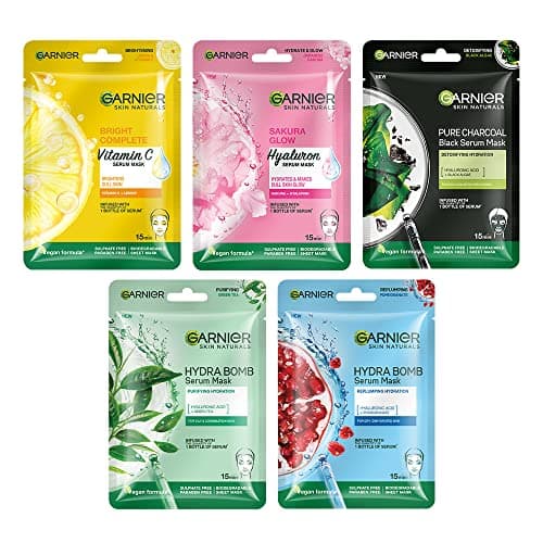 Image of Garnier Sheet Mask (Pack of 5 (All Variant))