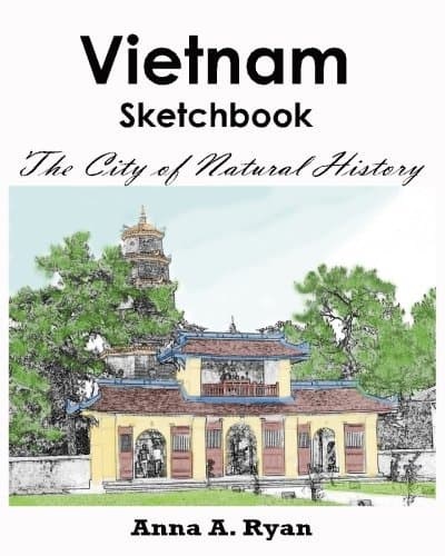 Image of Vietnam Sketchbook : The City of Natural History: vietnam coloring book
