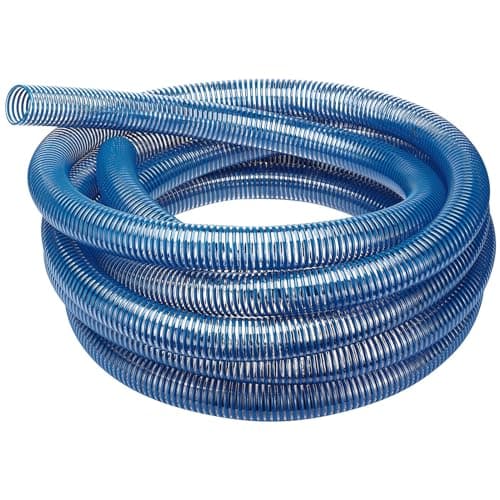 Image of Draper 20470 PVC Suction Hose, 10m x 50mm/2", Blue