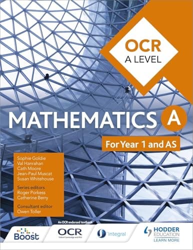 Image of OCR A Level Mathematics Year 1 (AS)