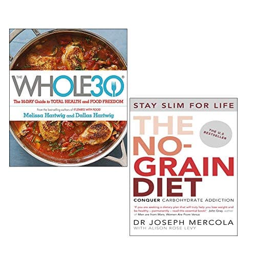 Image of the whole 30 and the no-grain diet collection dallas hartwig and melissa hartwig 2 books bundle (the official 30-day guide to total health and food freedom,the no-grain diet)