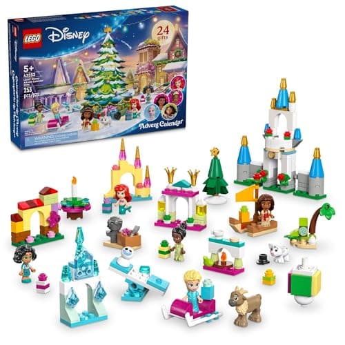 Image of LEGO Disney Princess 43253 2024 Advent Calendar 2024 Age 5+ 253pcs