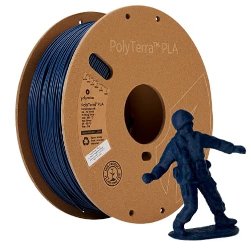 Image of Polymaker PolyTerra PLA Army Blue - 1.75 mm - 1 kg