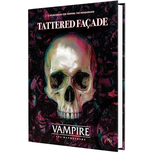 Image of Renegade Game Studios - Vampire: The Masquerade 5th Edition Roleplaying Game Tattered Façade Sourcebook - Ages 18 and up. Core Content Needed to Play