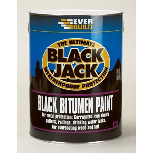 Image of Everbuild 901 BLACK BITUMEN PAINT -5Ltr.- 90105