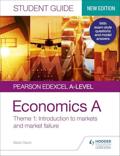 Image of Pearson Edexcel A-level Economics A Student Guide: Theme 1 Introduction to markets and market failure