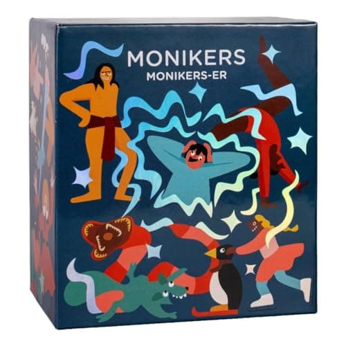 Image of CMYK Monikers: Monikers-er - A Dumb Party Game That Respects Your Intelligence, 17 Years+