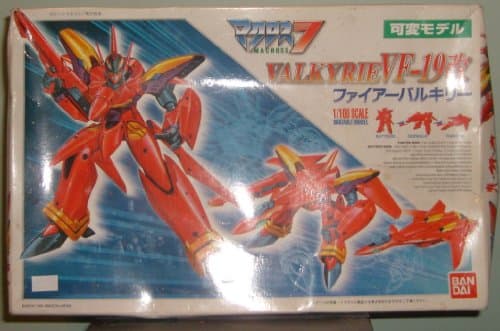 Image of TAMASHII NATIONS Macross Seven VF-19 Modified - Fire Valkyrie Action Figure 1/100 Scale