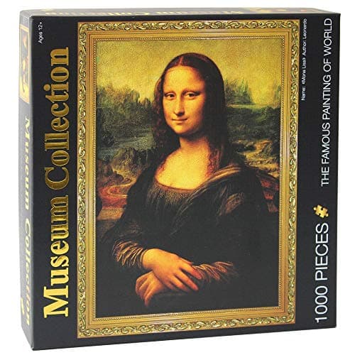 Image of Moruska Mona Lisa by Leonardo da Vinci Jigsaw Puzzle 1000 Piece Puzzles for Adults Teens