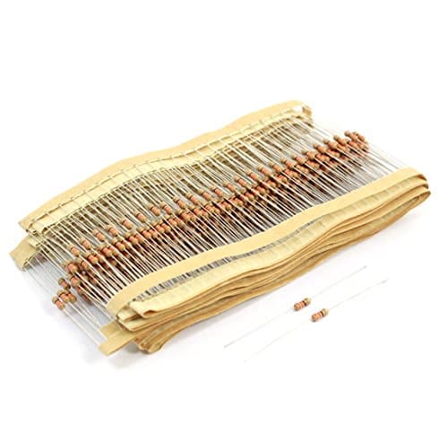 Image of Sourcingmap a14051900ux0432 1/4 W 330 Ohm Axial Leads Color Ring Carbon Film Resistors - Assorted Colour (400-Piece)