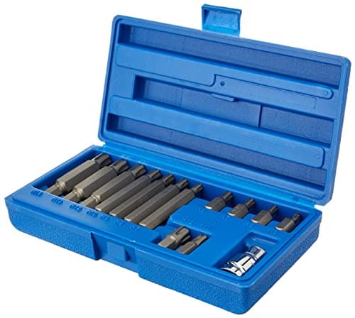 Image of Bergen 14pc 1/2" DR Ribe Socket Bit Set M5-M14, Polydrive, Length 30-75mm B1168