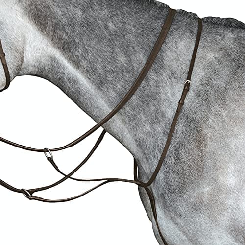 Image of Collegiate Running Martingale IV, Brown, Full