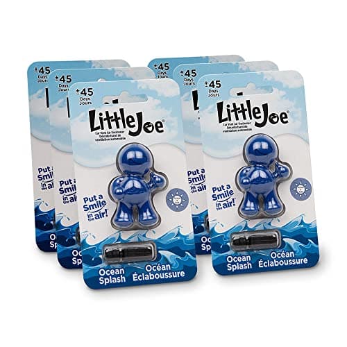 Image of Stoner Car Care 96403-6PK Little Joe Car Air Freshener, 6 Pack (Ocean Splash Scent)