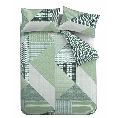 Image of Catherine Lansfield, Green, Single Duvet Set