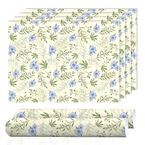 Image of SCENTORINI Linen Scented Drawer Liners, Scent Paper Liners for Wardrobe, Bedroom, Closet, Shoe Cupboard 6 Sheets