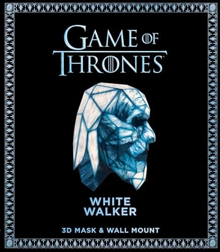 Image of Game of Thrones Mask: White Walker (3D Mask & Wall Mount)