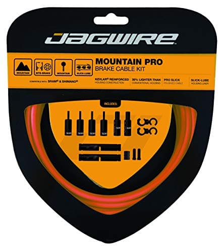 Image of Jagwire Mountain Pro Complete Brake Cable Kit - Orange