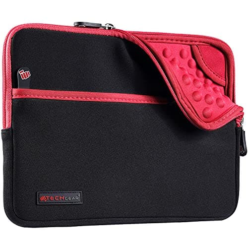 Image of TECHGEAR Universal Neoprene Padded Sleeve Case for 9-11" Tablets: iPad Pro/Air 11", iPad A16 10.9", iPad 10.2", Samsung Tab A11 Plus A9+ S10 Lite S9 FE, Lenovo Tab M10 - Shockproof Zipped Pouch
