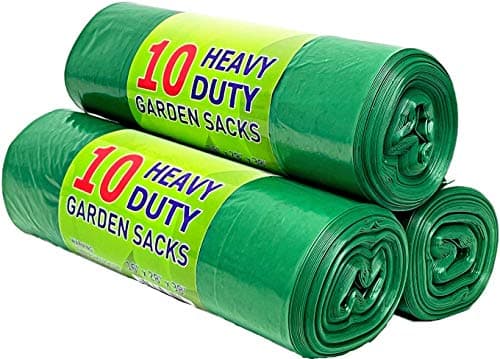 Image of REQUISITE NEEDS 30PK Heavy Duty Bin Liners, 100 Litre Refuse Sacks Pack of 10 X 3, 60 m Garden Waste Bags