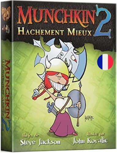Image of Asmodee - Munchkin - Expansion 2: Hash Better | Strategy Board Game | Humor Card Game | Ages 10+ | 3-6 Players | 60-90 Min | Edge Entertainment