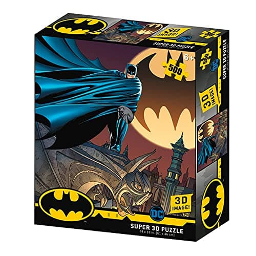 Image of DC Comic BM32518 Batman - Signal 3D Effect Jigsaw Puzzle, Multicolour