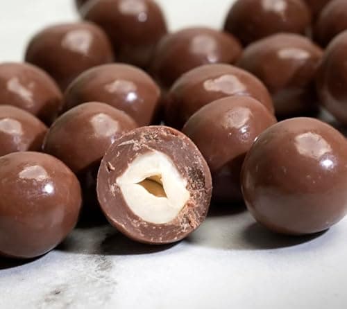 Image of Milk Chocolate Coated Hazelnuts – Whole Roasted Nuts in Creamy Milk Chocolate | Sweet Snack | Vegetarian | UK Seller | Perfect for Gifting, Sharing & Everyday Treats (1 kg)