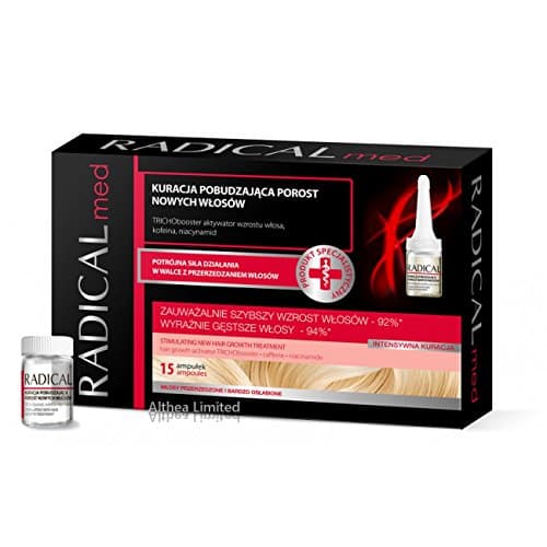 Image of Ideepharm Radical MED Stimulating New Hair Growth Treatment 15x5ml