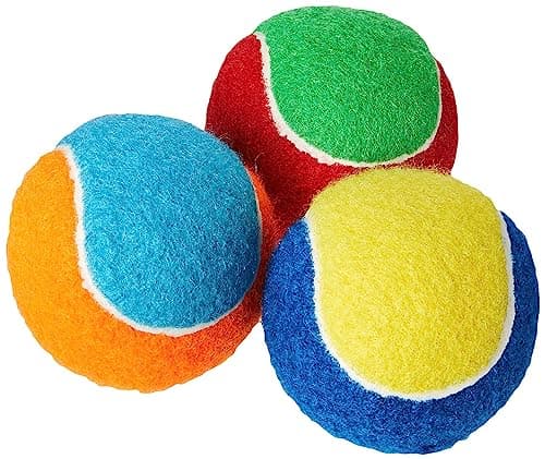 Image of Petface Squeaky Tennis Balls for Dogs, All Breed Sizes (Pack of 3)