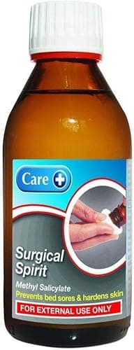 Image of Care Surgical Spirit For Skin – Wound Cleanser – Prevents Bed Sores and Hardens Skin – Multipurpose First Aid Antiseptic– Volume 200 ml