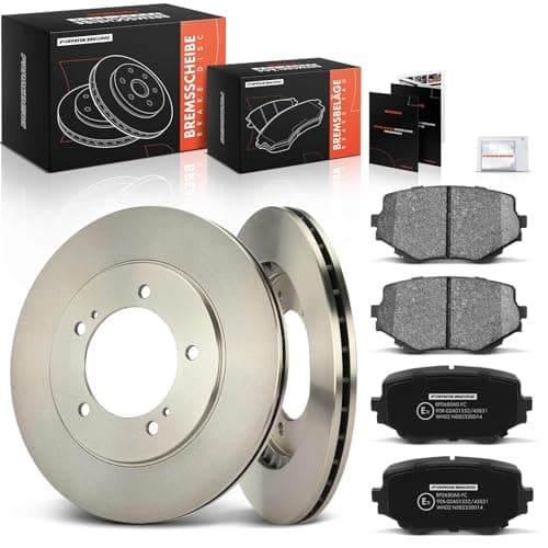 Image of Frankberg Brake Kit incl. 2x Brake Disc + 4x Brake Pad Front Compatible with Grand Vitara I FT HT Grand Vitara I SUV GT Replace# 5520065D10,5520065D11
