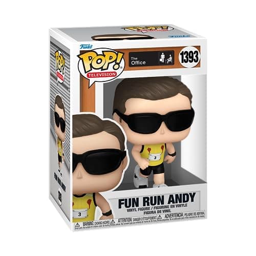 Image of Funko POP! TV: the Office - Fun Run Andy Bernard - Collectable Vinyl Figure - Gift Idea - Official Merchandise - Toys for Kids & Adults - TV Fans - Model Figure for Collectors and Display
