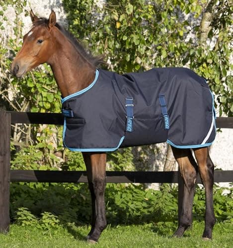 Image of Horseware Amigo Unisex Foal Rug Navy/elec Blue 3ft