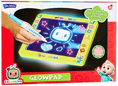 Image of John Adams CoComelon GLOWPAD: Create your own light-up pictures, Preschool Building Blocks for ages 3+