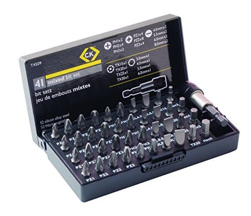 Image of C.K T4509 25 mm Screwdriver Bit Set (41-Piece)
