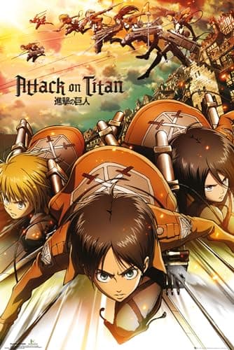 Image of GB eye Attack On Titan Attack 61 x 91.5cm Maxi Poster
