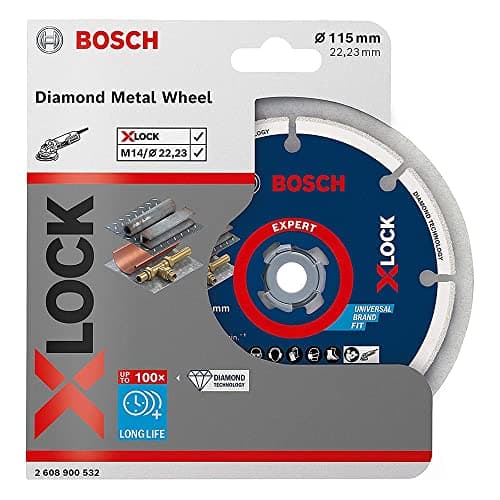 Image of BOSCH 2608900532 115 mm X-Lock Metal Diamond Disc