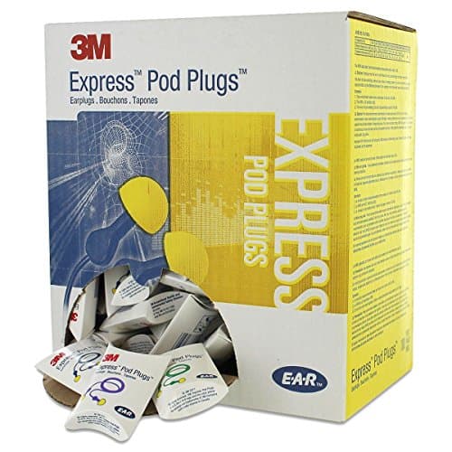 Image of 3M E-A-R Express Earplugs, Corded, EX-01-001, 100 per Package