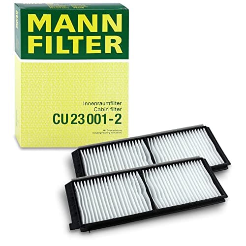 Image of MANN-FILTER CU 23 001-2 Cabin Air Filter (set of 2) - for Cars + Transporters