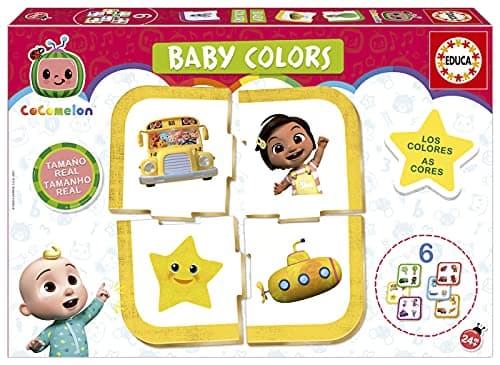 Image of Educa 19134 Cocomelon Baby Colors Educational Game for Babies 24+ Months