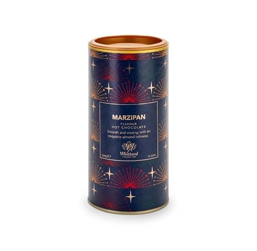 Image of Whittard Marzipan Flavour Hot Chocolate, Smooth and Creamy Almond Rich Hot Chocolate Mix, 350g