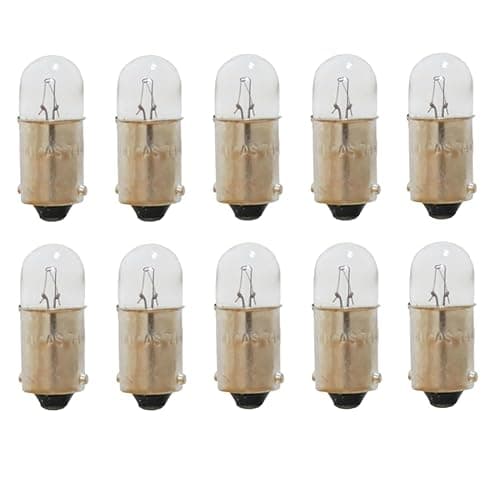 Image of PARLEX 10 Genuine for Lucas LLB233 12V 4W Bulbs T4W BA9S for Classic Case for Fiat Tractors