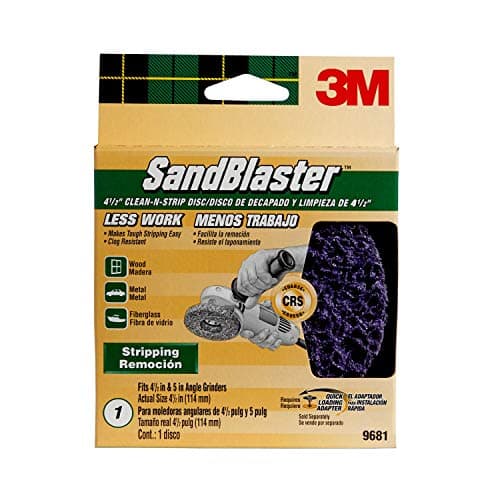 Image of 3M Sandblaster Clean-N-Strip Discs, 4.5 in. x 4.5 in.