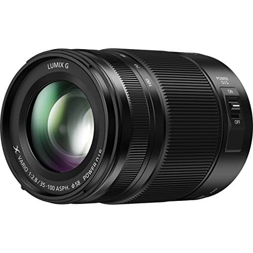 Image of Panasonic H-HSA35100 F2.8 II ASPH 35-100mm Mirrorless Micro Four Thirds Mount POWER Optical I.S. LUMIX G X VARIO Professional Lens Black