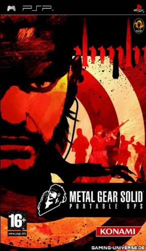 Image of Metal Gear Solid Portable Ops Game PSP