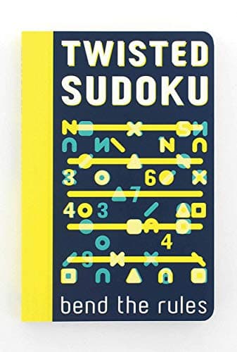 Image of GINGER FOX 0112.5301.71.SUD.OSZ Twisted Sudoku Puzzle Book, Multicoloured