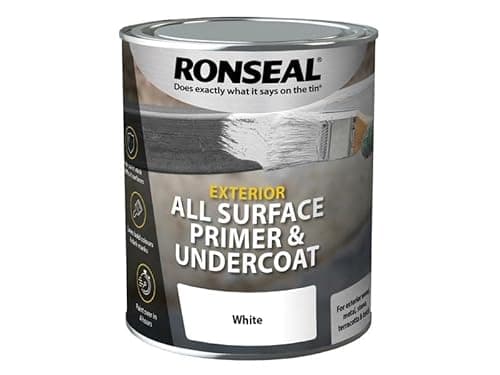 Image of Ronseal 37559 All Surface Primer and Undercoat, White, 750ml