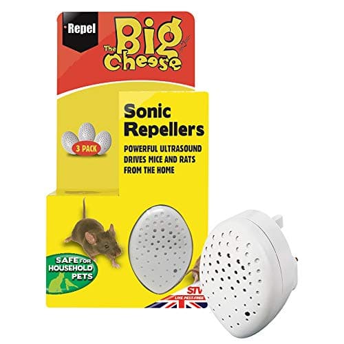 Image of The Big Cheese Rodent Repeller Plug In - Ultrasonic Mouse Repeller, Mouse Repellent, Rat Repellent Ultrasonic, Rat Repellent
